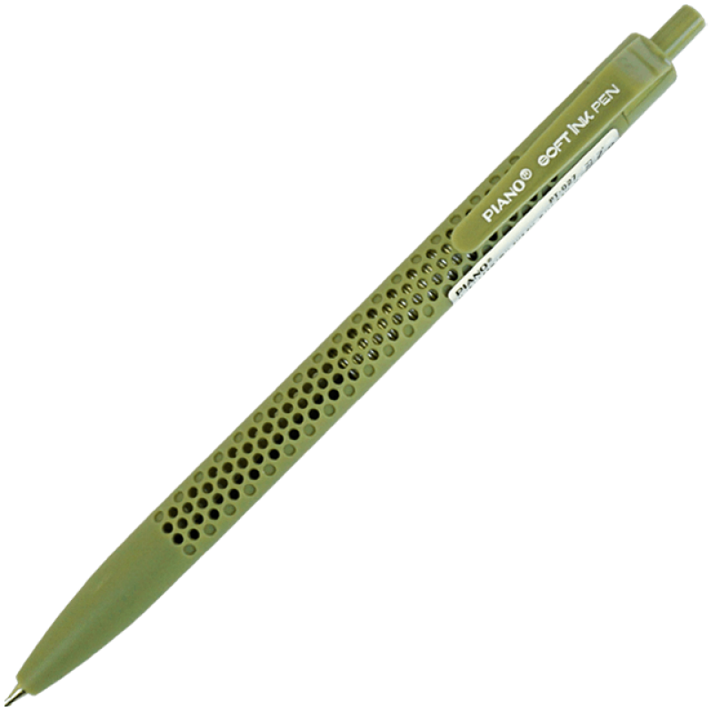 Pix cu mecanism de 0.5 MM, Piano, PT-027, cu mina albastra si culoarea corpului verde